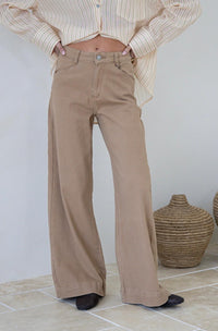 Sutton Stretch Jeans - Warm Beige. Sare Store