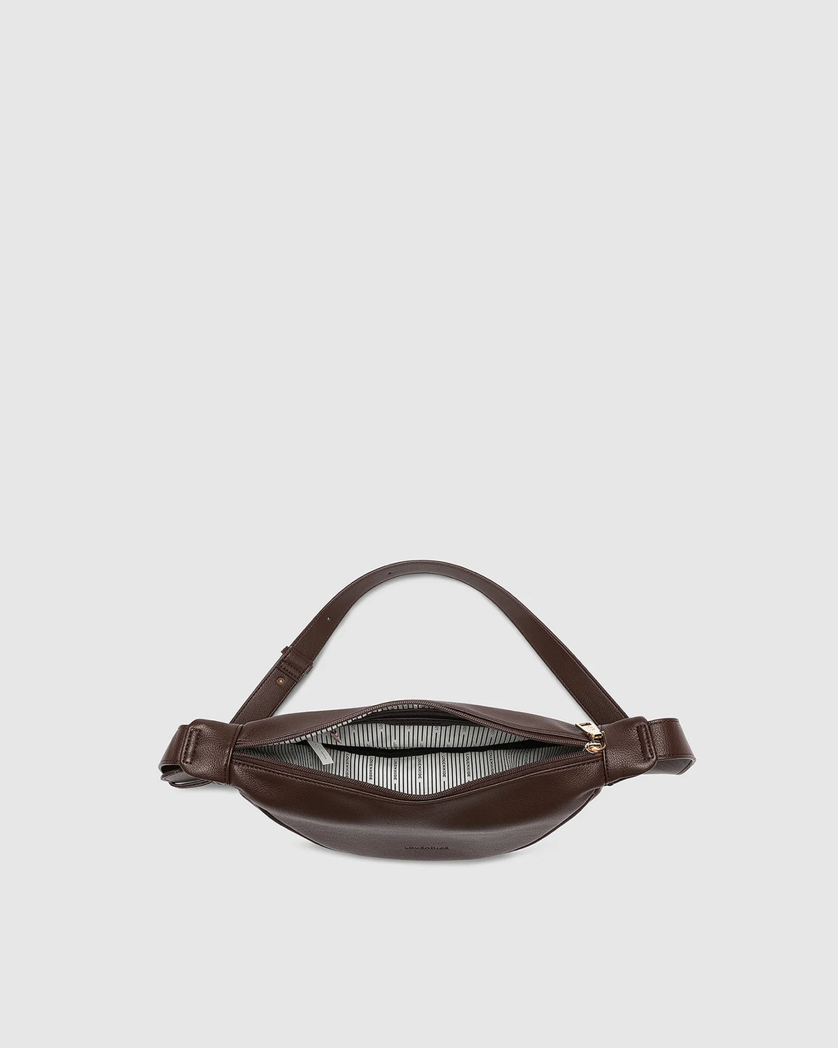 Sylvia Crossbody Bag -Chocolate. Louenhide