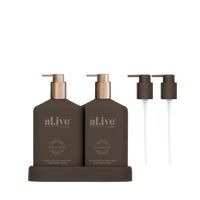 Transformative Wash & Lotion Duo – Vanilla Cream and Tonka Bean