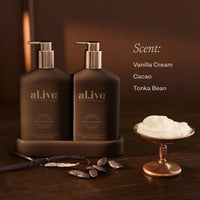 Transformative Wash & Lotion Duo – Vanilla Cream and Tonka Bean