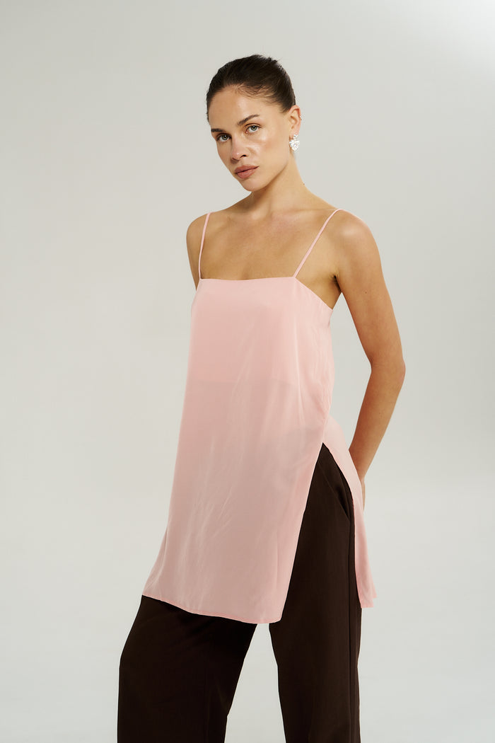 Tunic Top - Dusty Rose