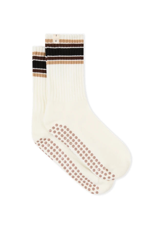 Crew Grip Sock - Cream