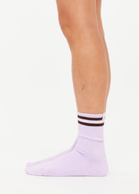 Miami Crew Sock - Lilac
