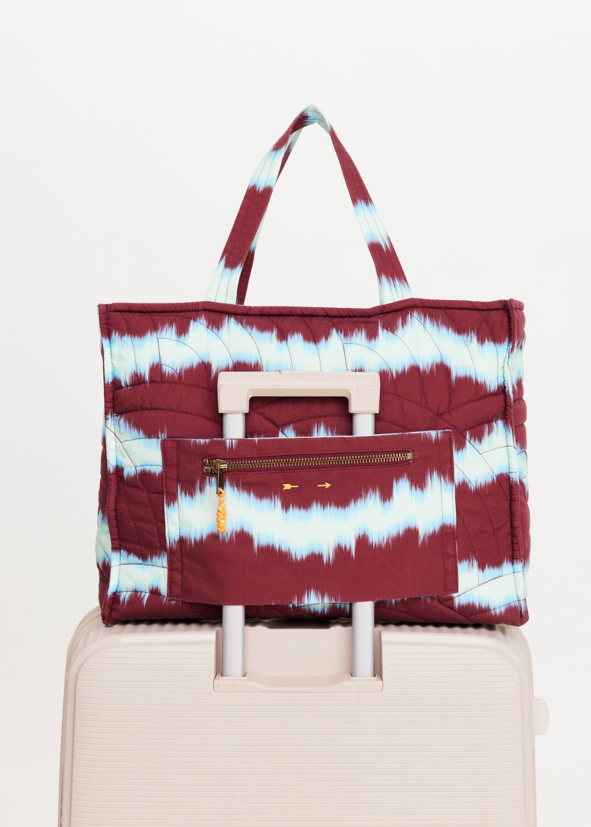 Rio Quilted Tote Bag - Tie Dye