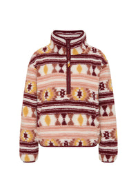 Harlow Fleece Pullover - Aztec