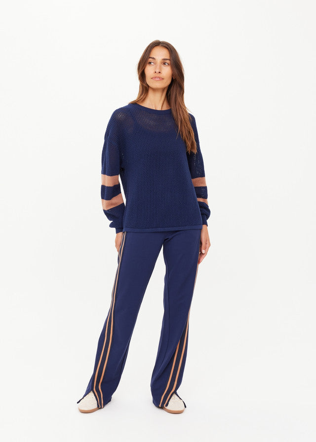 Fenway Sebastian Knit Crew - Navy