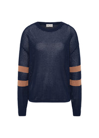 Fenway Sebastian Knit Crew - Navy