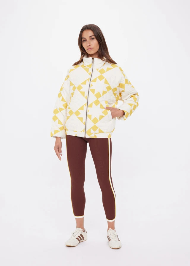 Etoile Carmen Quilted Jacket - Golden Sand
