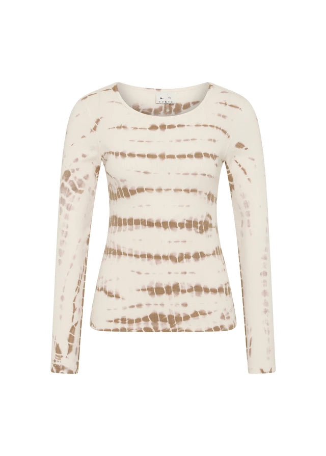 Ayla Chrissy Long Sleeve Top - Tie Dye