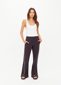 Petra Flare Pant - Liquorice