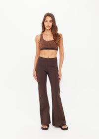 Joyela Flare Pant - Cocoa