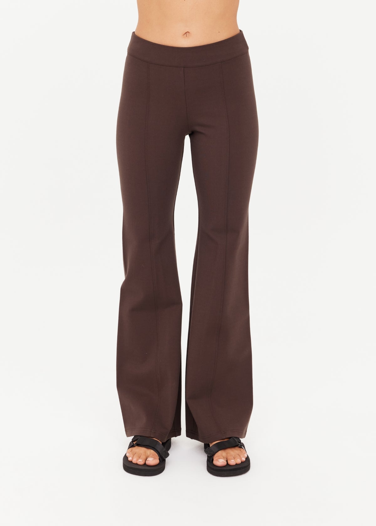 Joyela Flare Pant - Cocoa