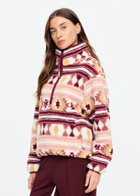 Harlow Fleece Pullover - Aztec
