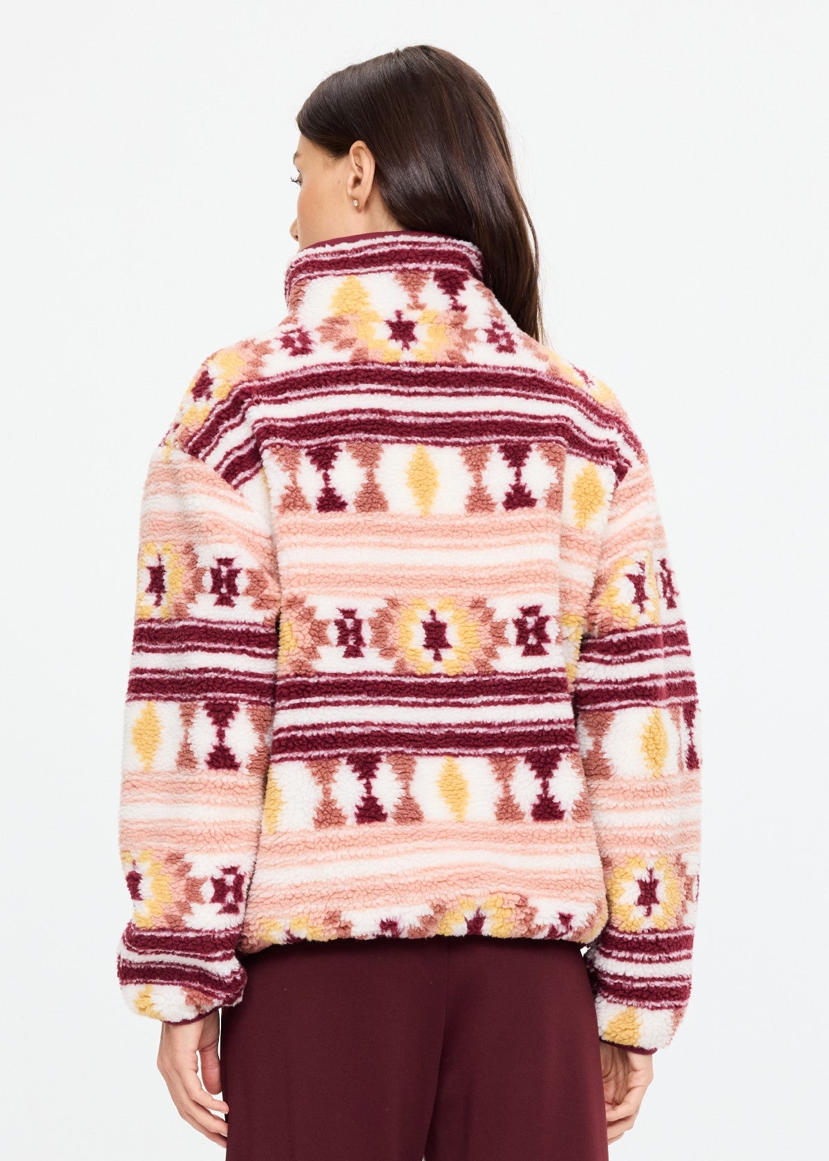 Harlow Fleece Pullover - Aztec