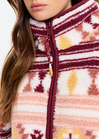 Harlow Fleece Pullover - Aztec