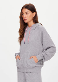Valley Raglan Hoddie - Grey Marle