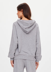 Valley Raglan Hoddie - Grey Marle