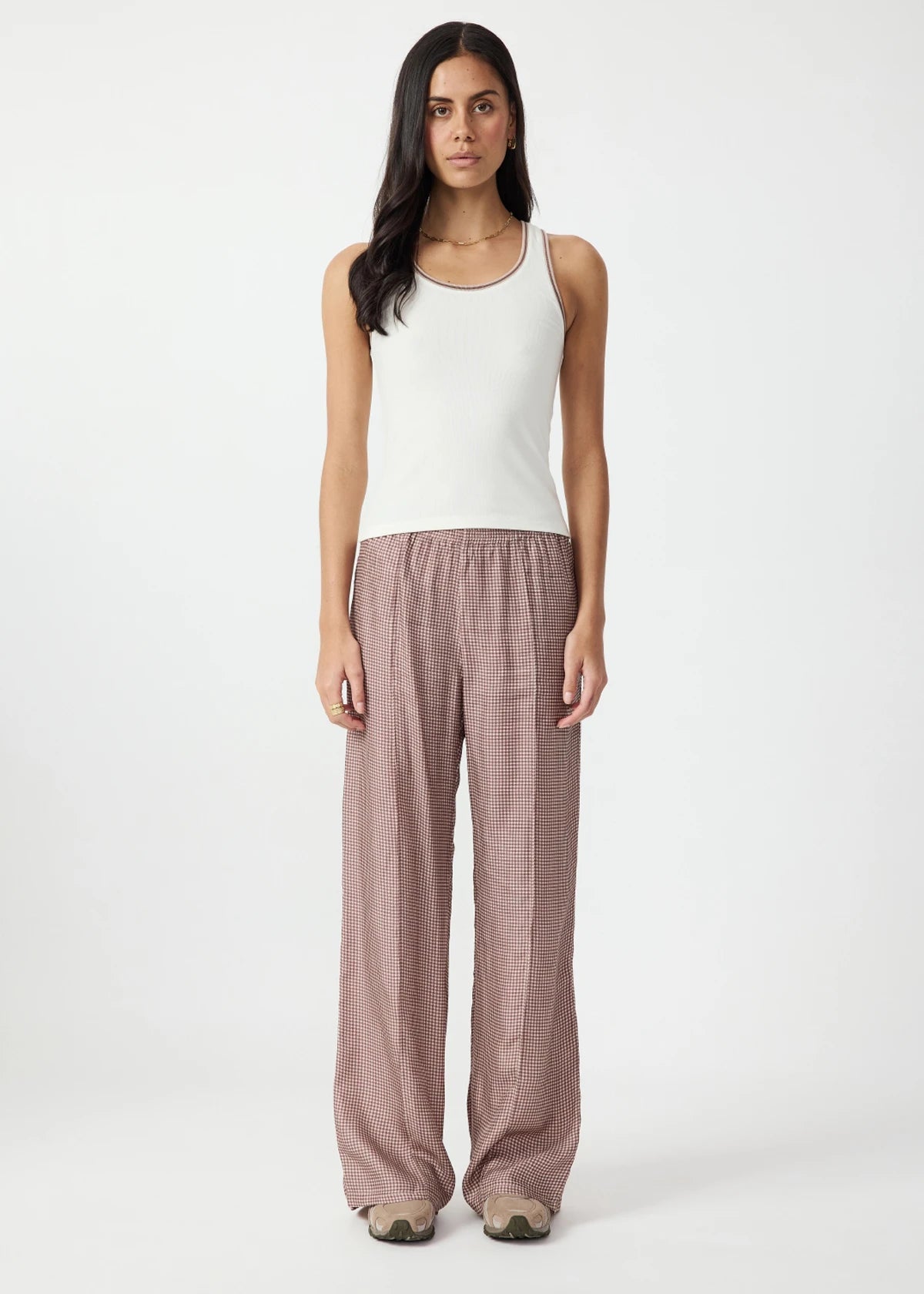 Victoria Rib Tank - Coconut