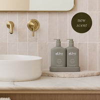 Wash & Lotion Duo - Willow Gum & Lemon Myrtle. Al.ive body