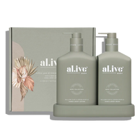 Wash & Lotion Duo - Willow Gum & Lemon Myrtle. Al.ive body