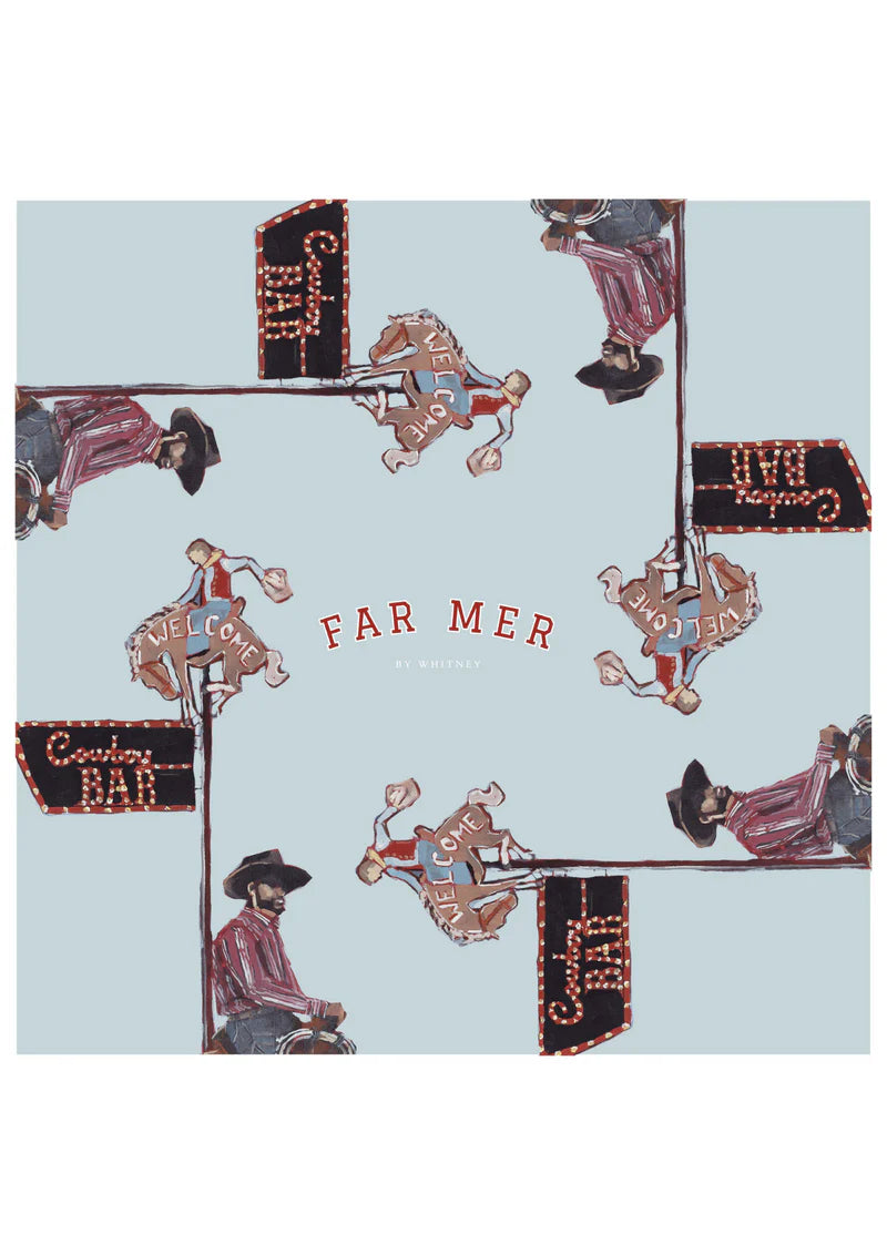 'Cowboy Bar' Cotton Bandana