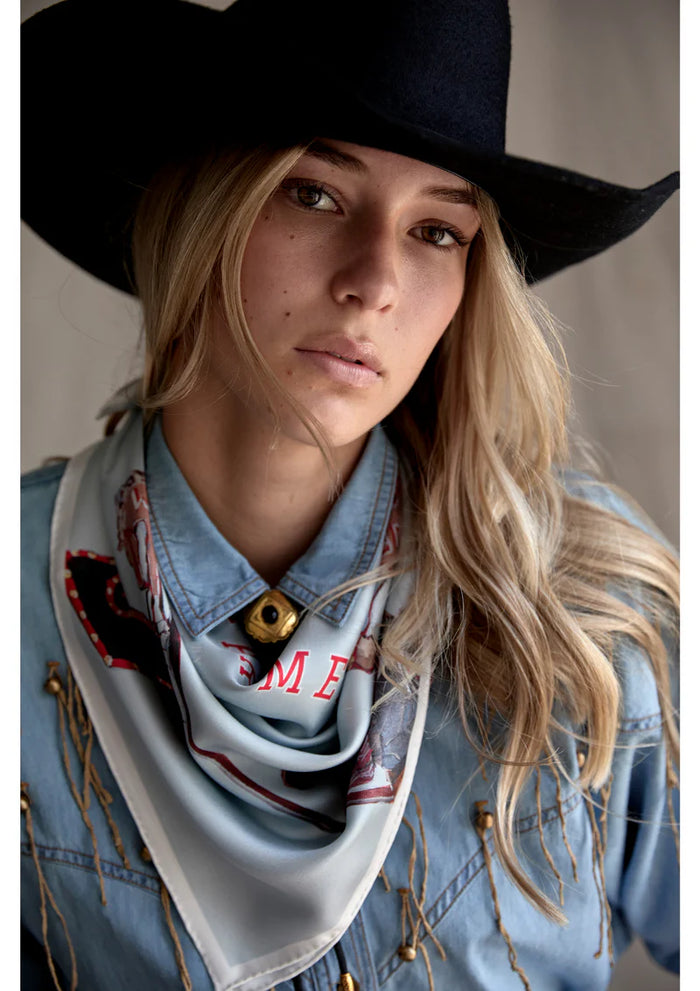 'Cowboy Bar' Cotton Bandana