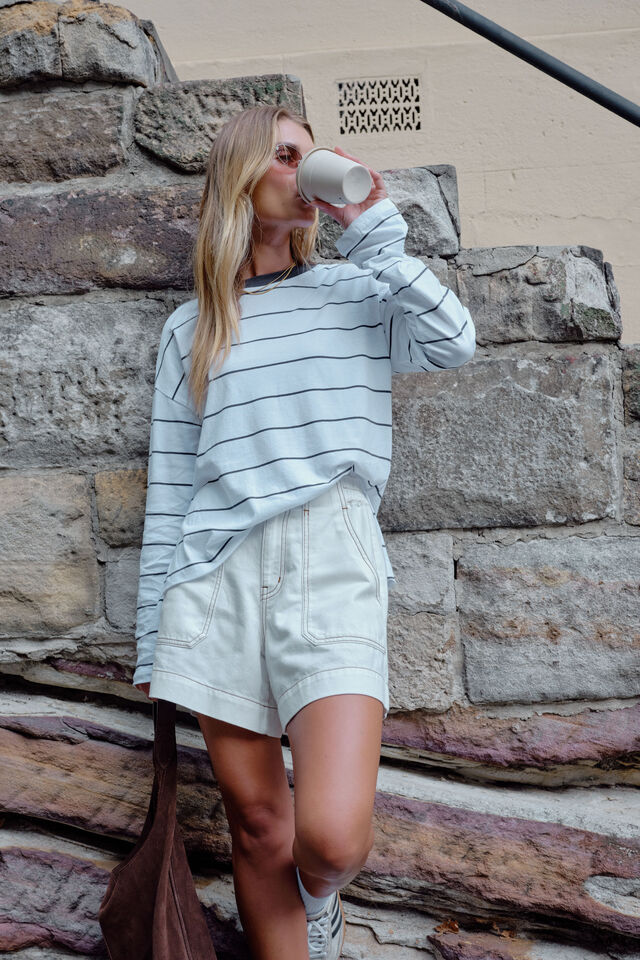 Weekender Short - Ecru. Ceres Life