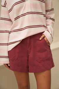 Weekender Short - Mulberry. Ceres Life
