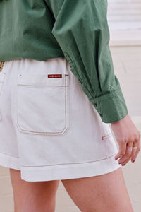 Weekender Short - Ecru