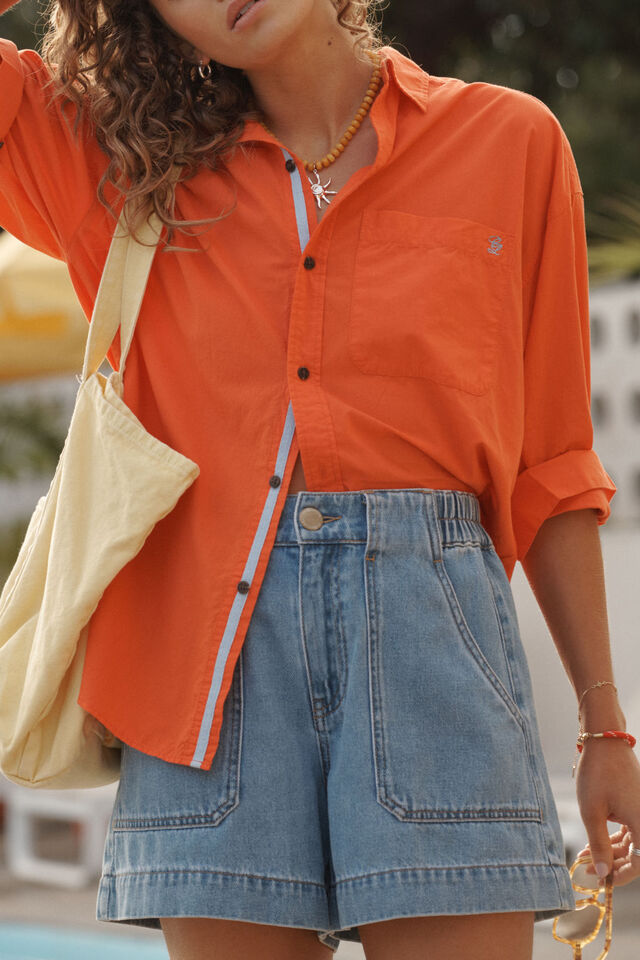 Weekender Short - Vintage Blue. Ceres Life