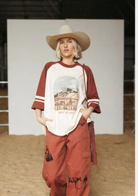 West Of Here Raglan.Farmer by Whitney