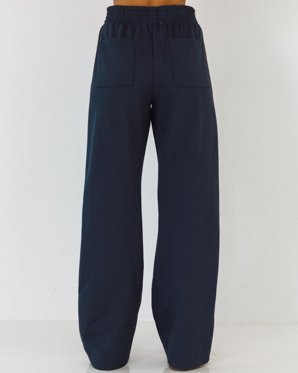 Queen of Hearts Tracksuit Pants -Blue
