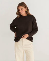 Ren Chocolate Knit Jumper