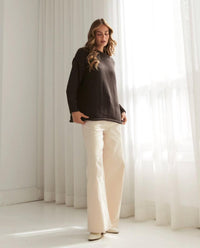 Ren Chocolate Knit Jumper