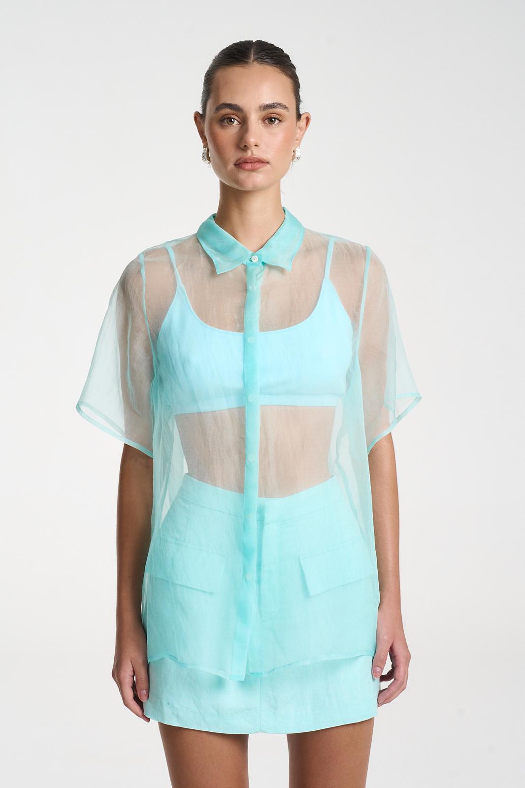 Romeo Shirt - Aqua