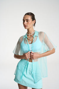 Romeo Shirt - Aqua