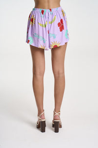 Relaxed Short - Lilac Troppo