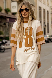 Homecoming Oversized Biker Tee