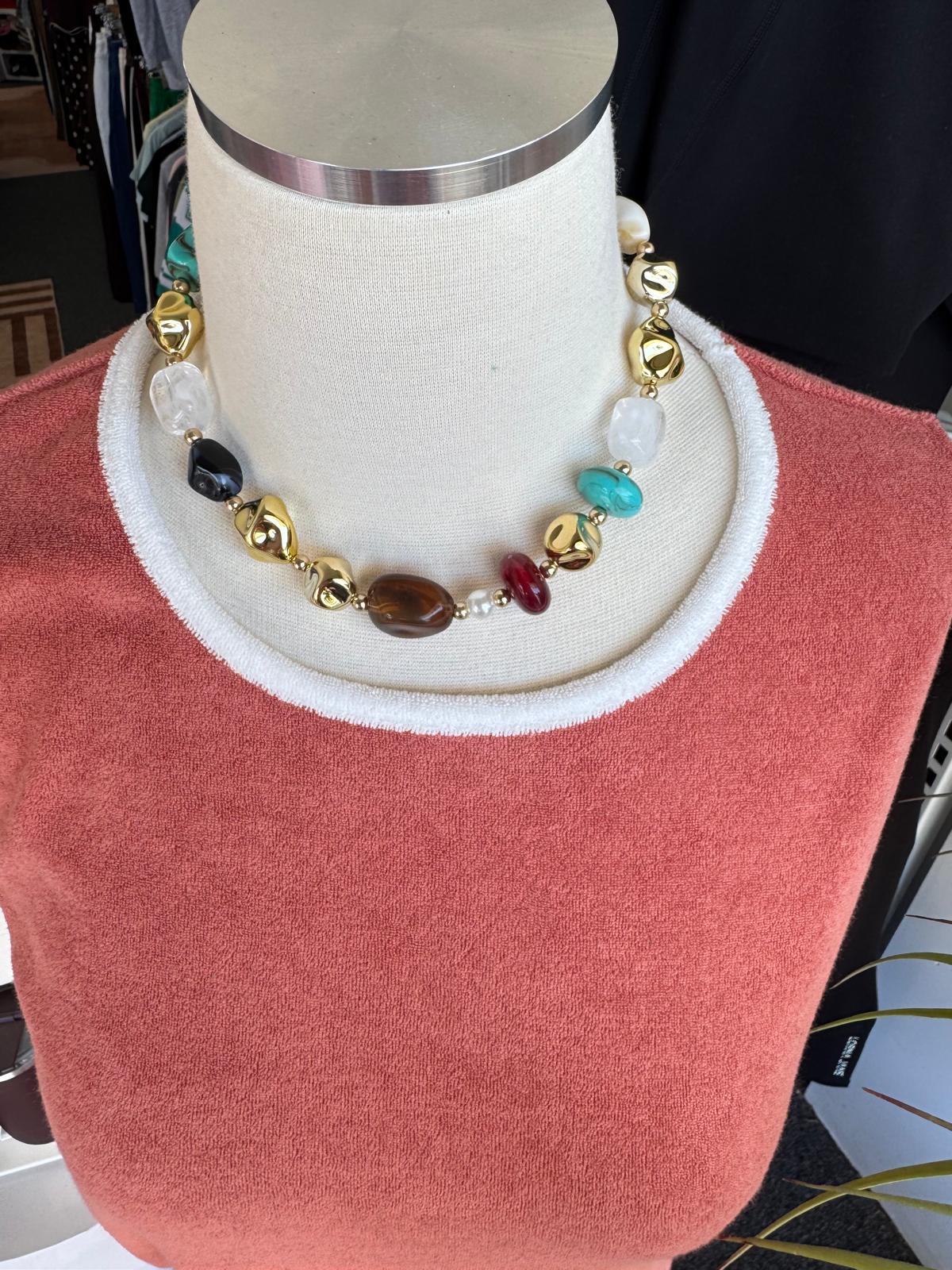 Muse Multi-Stone Statement Necklace