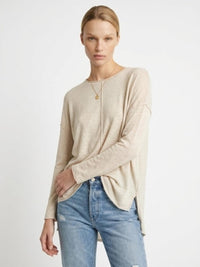 Lila Basic Top - Natural