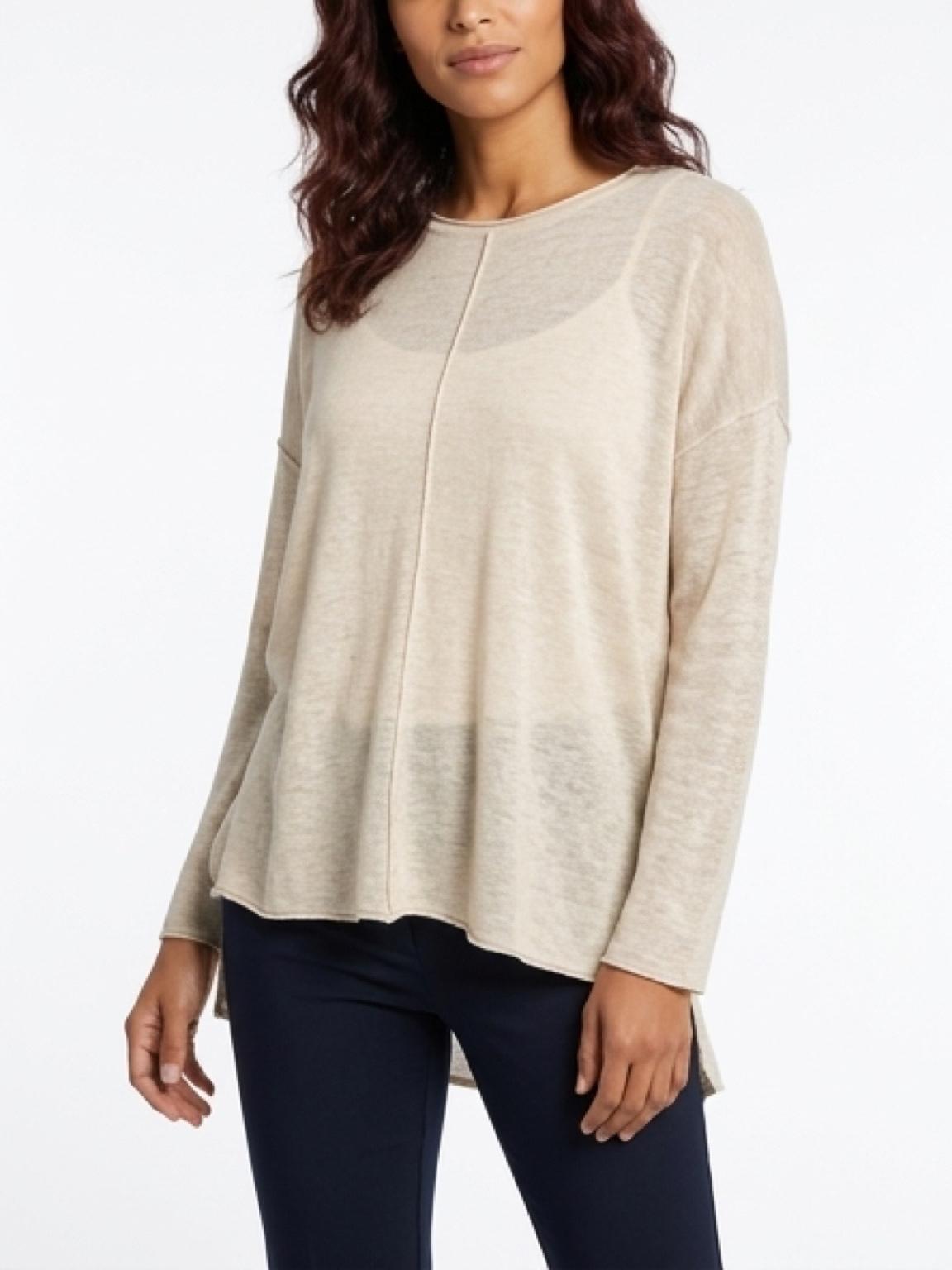 Lila Basic Top - Natural