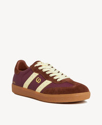 Goodsole 2001 Parallel - Maroon/Coffee/Yellow Suede