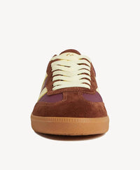 Goodsole 2001 Parallel - Maroon/Coffee/Yellow Suede