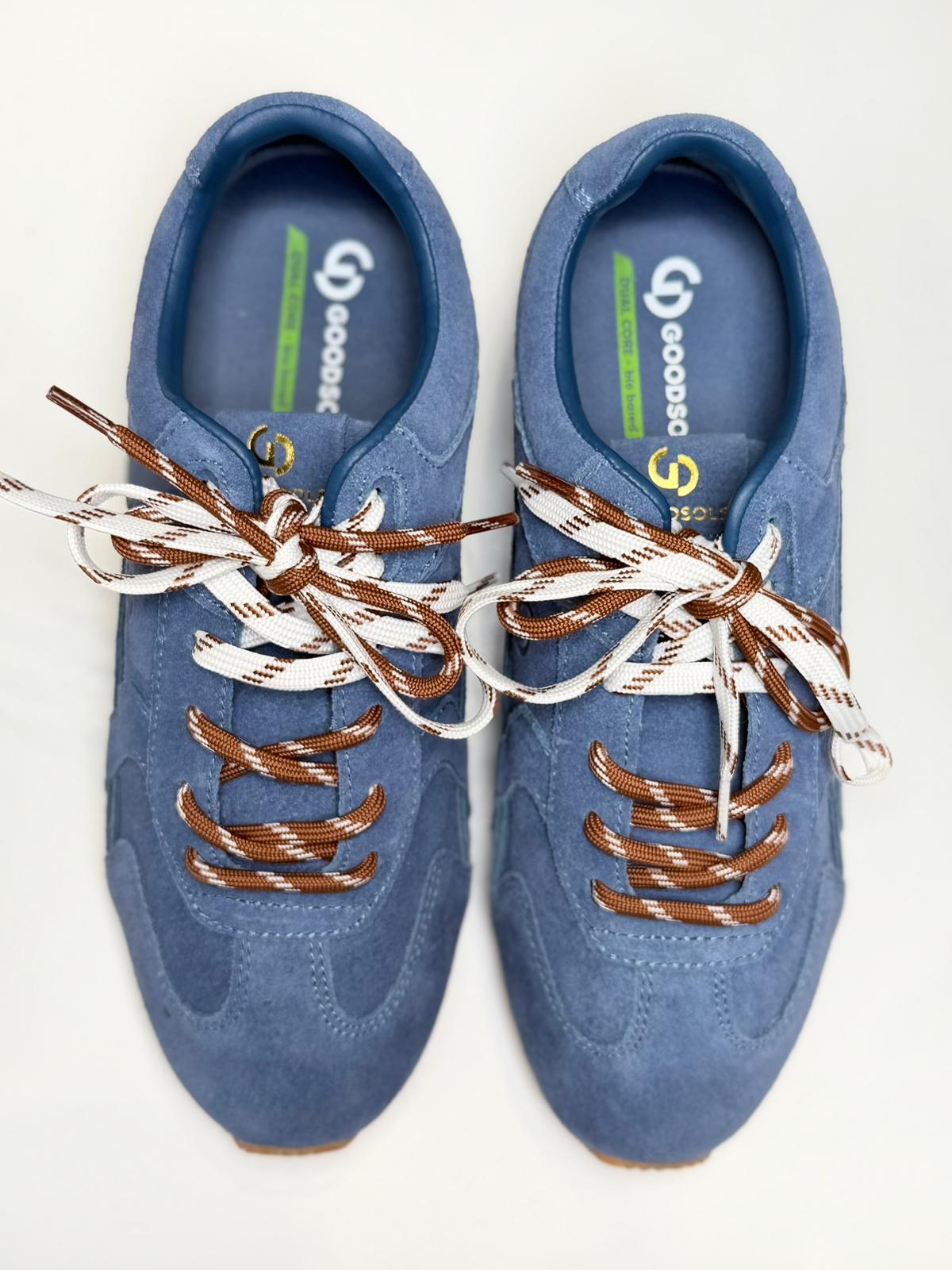 Goodsole 3001 Balance - Peacock Blue Suede
