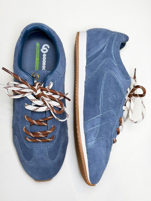 Goodsole 3001 Balance - Peacock Blue Suede