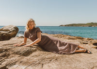 Kate Knitted Dress - Chocolate