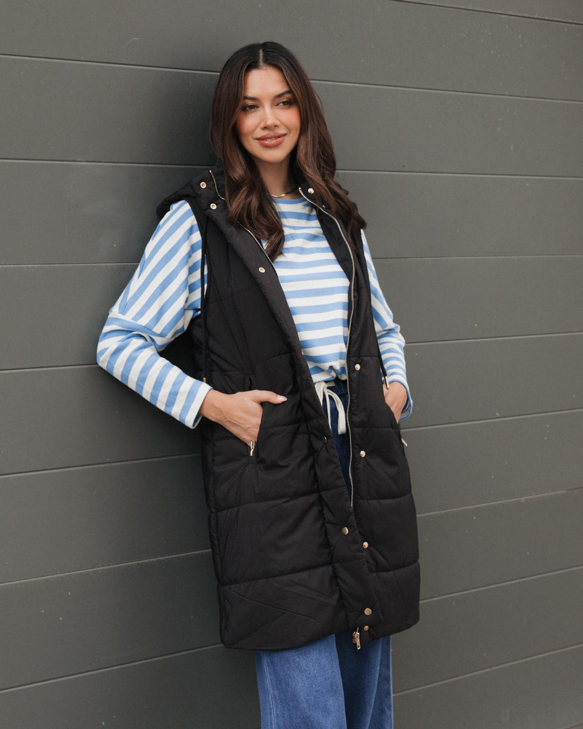 Puffer Vest - Black