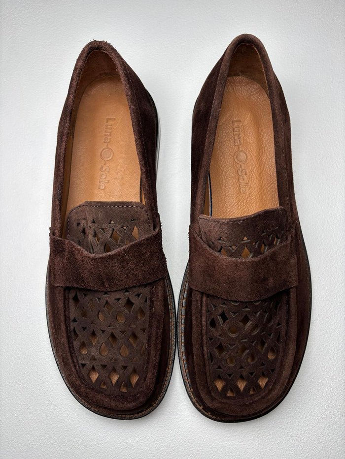 Luna Sole Jess - Brown Suede
