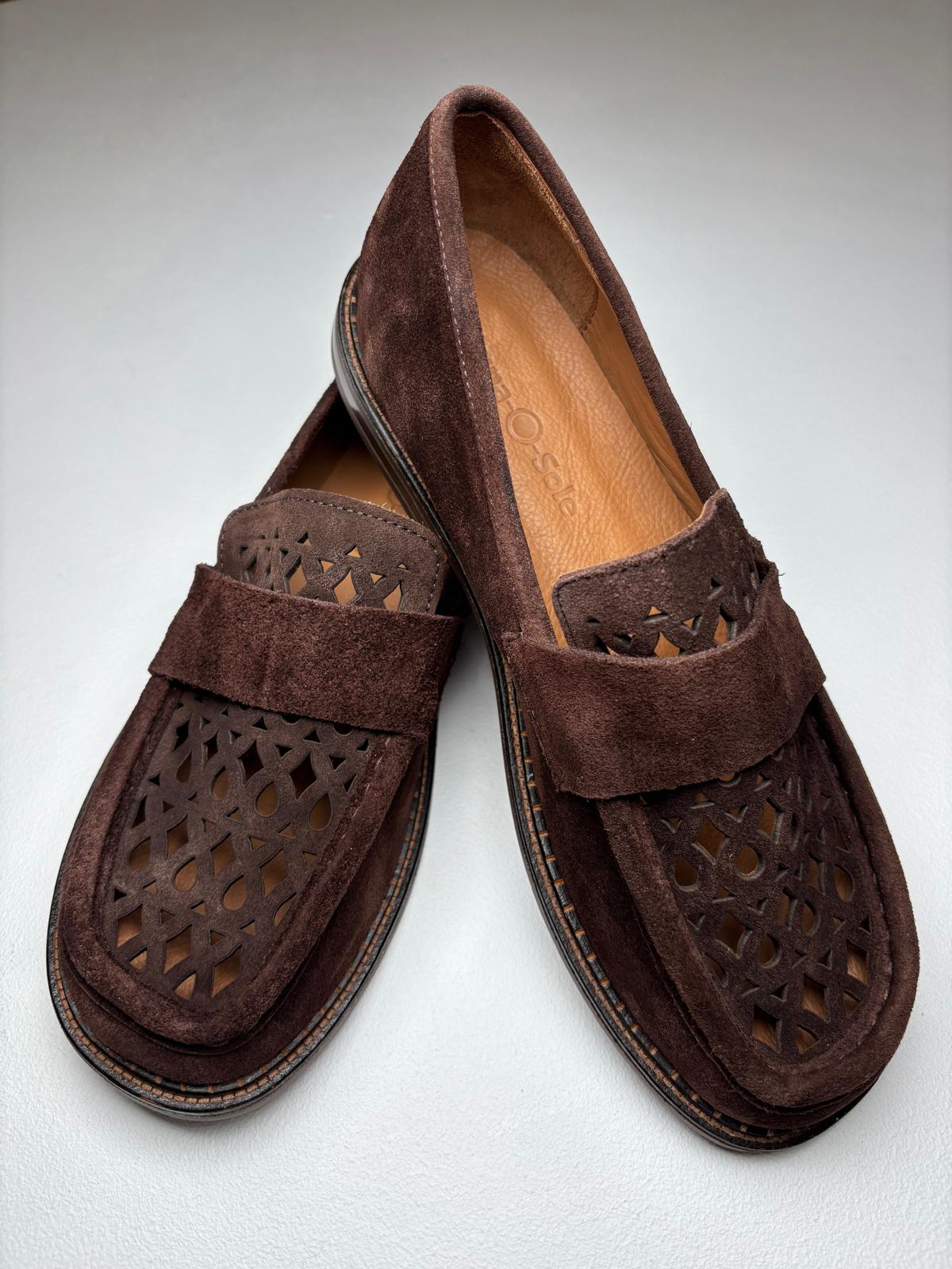 Luna Sole Jess - Brown Suede