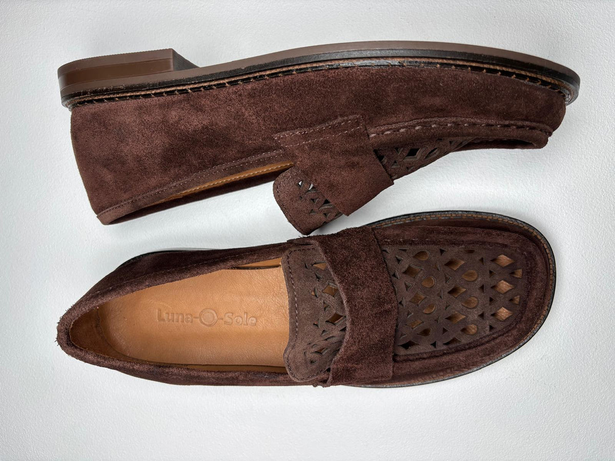 Luna Sole Jess - Brown Suede